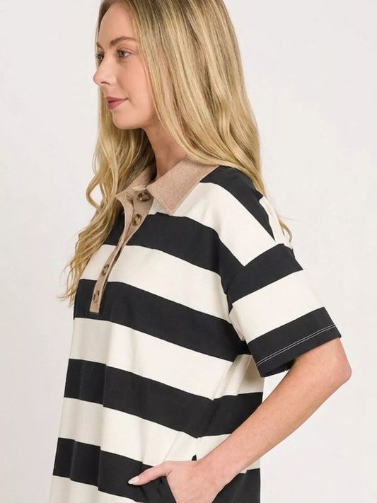 Striped Collared Polo Top 7f09c25b-aea8-4bd5-9281-541b440f6a7b-Max-Origin