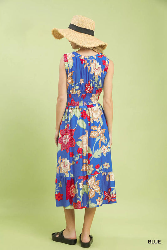 Floral Smocked Midi Dress 7f2c845c-6cc3-4255-b782-e8ef5b46ba70-Max-Origin