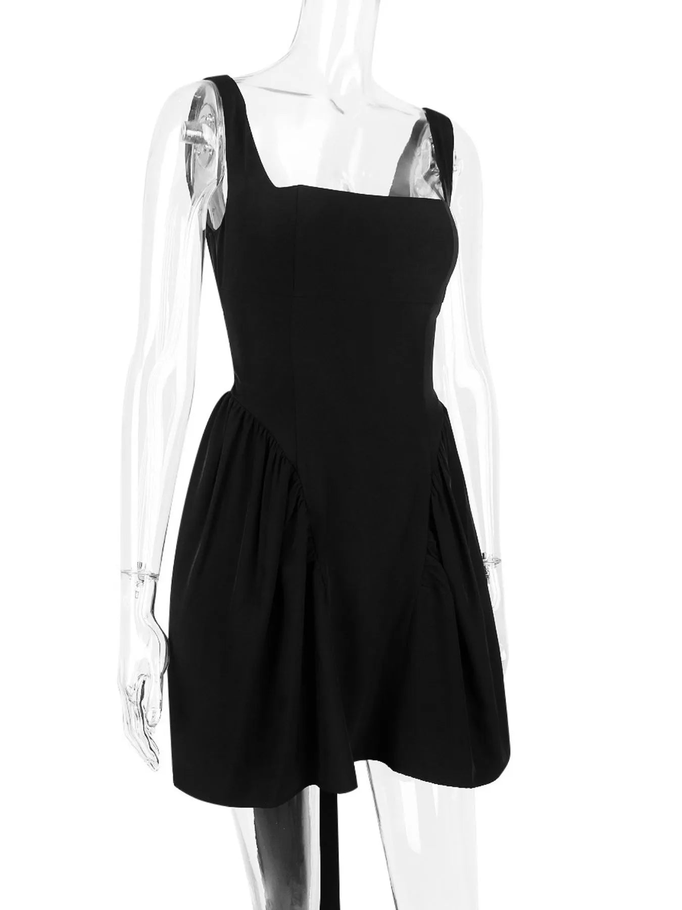 Backless Square Neck Mini Dress 7f54c37a-c8fa-4b28-87f2-ef00b88bd2cf-Max-Origin