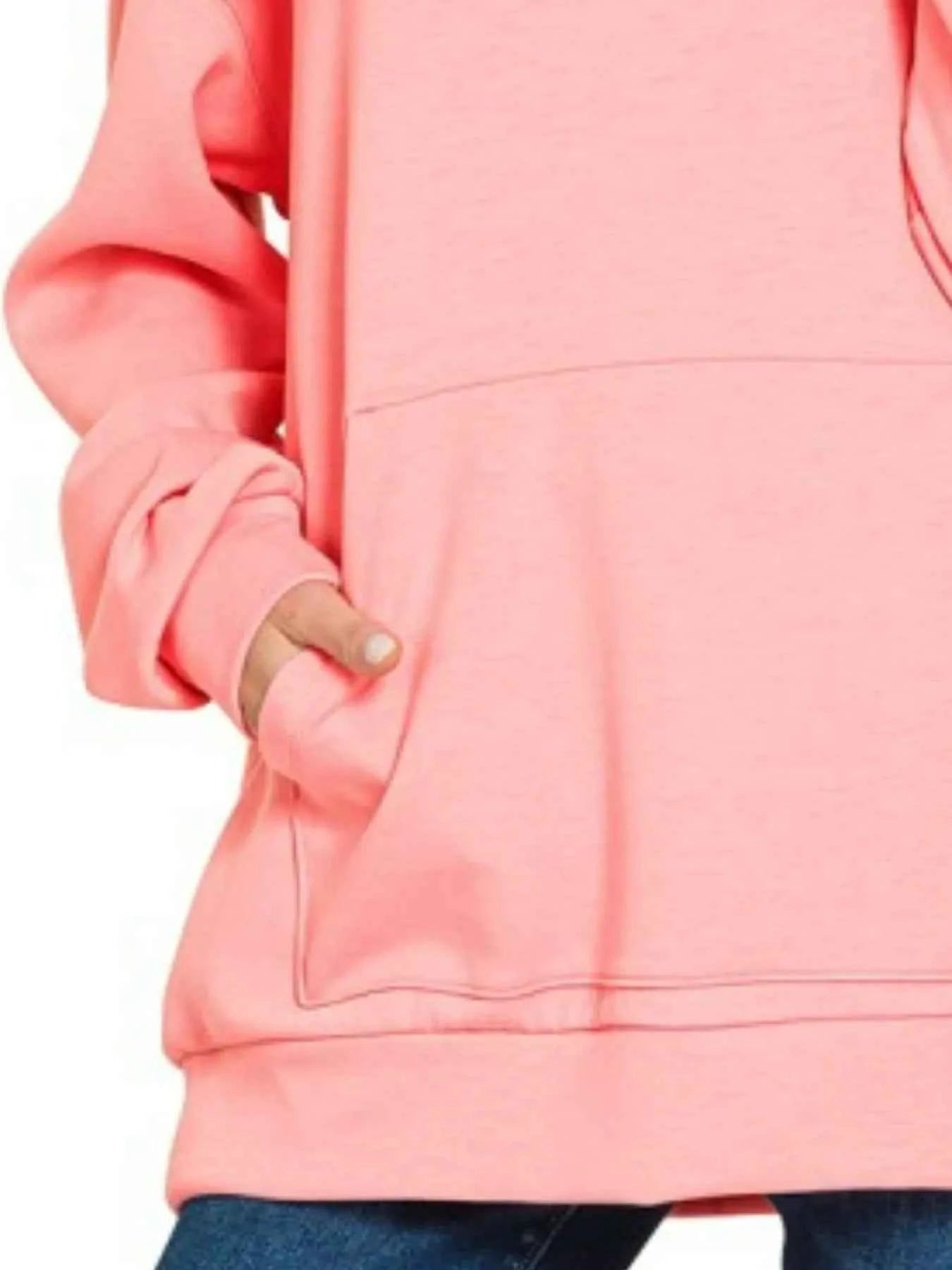Zenana Oversized Scuba Hoodie with Kangaroo Pocket 7f67b287-4846-4350-a37b-8b1fb4301ed7-Max-Origin