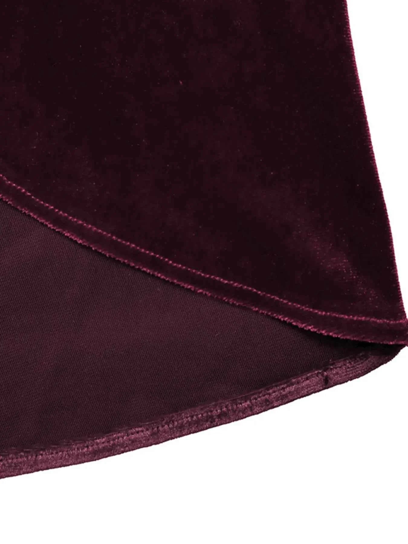 Side Tied Velvet Skirt 7f887954debc40299d6cf48c13768b4f-Max-Origin
