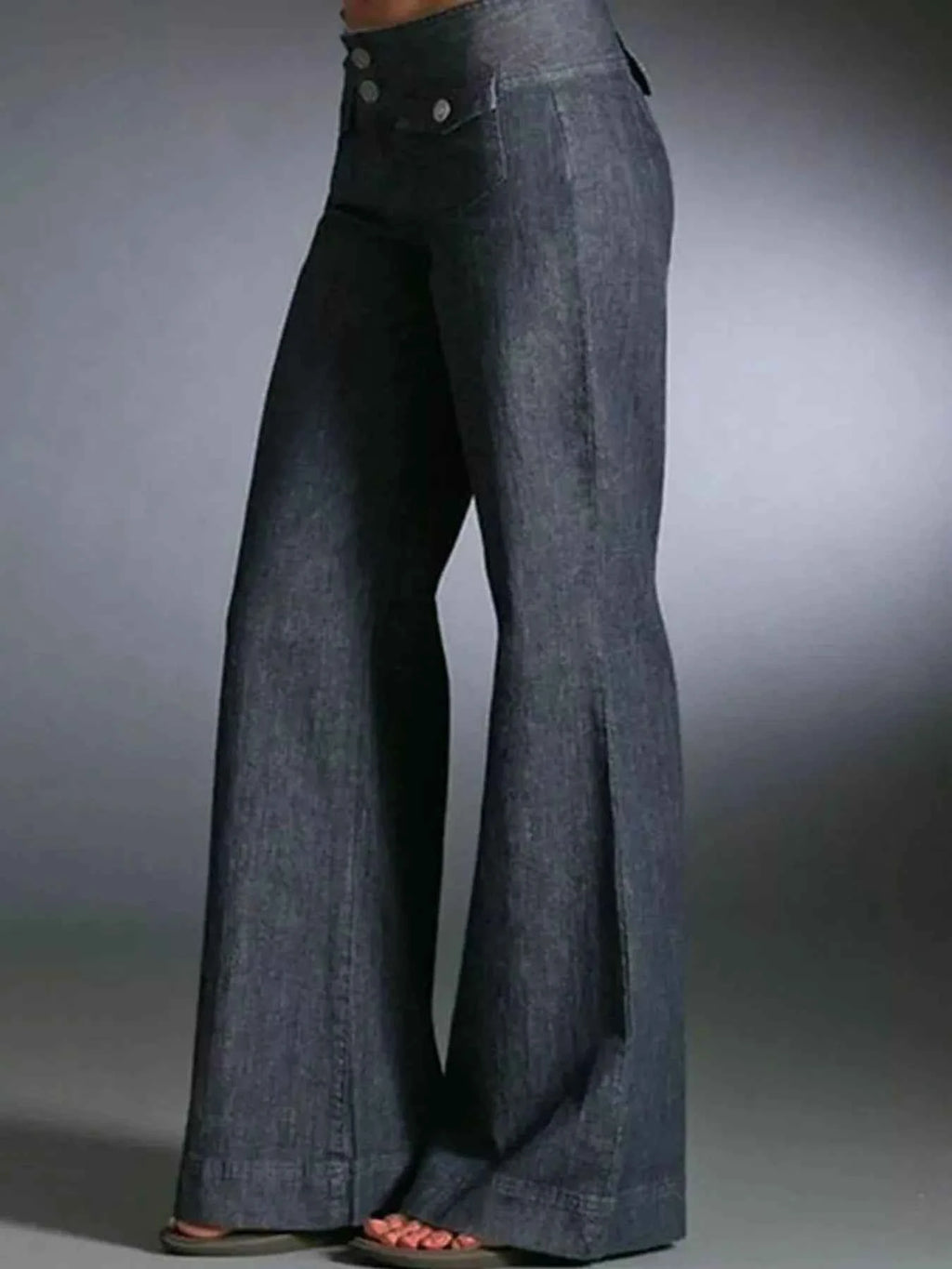 Full Size High-Waisted Wide-Leg Wash Jeans Plus Size 7f9e1365-29e3-47ab-8958-95b39c77a49d-Max-Origin