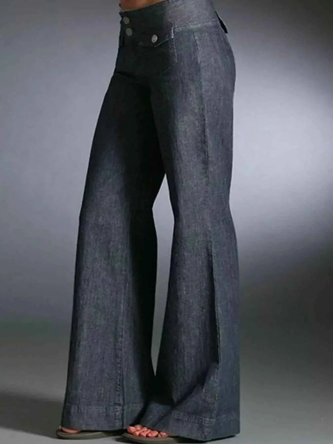 Full Size High-Waisted Wide-Leg Wash Jeans Plus Size 7f9e1365-29e3-47ab-8958-95b39c77a49d-Max-Origin