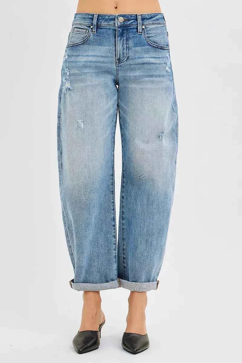 RISEN Full Size Slouchy Ankle Length Barrel Jeans with Cuffs Plus Size 7fc57d00d09845fca523453796ca7313-Max-Origin