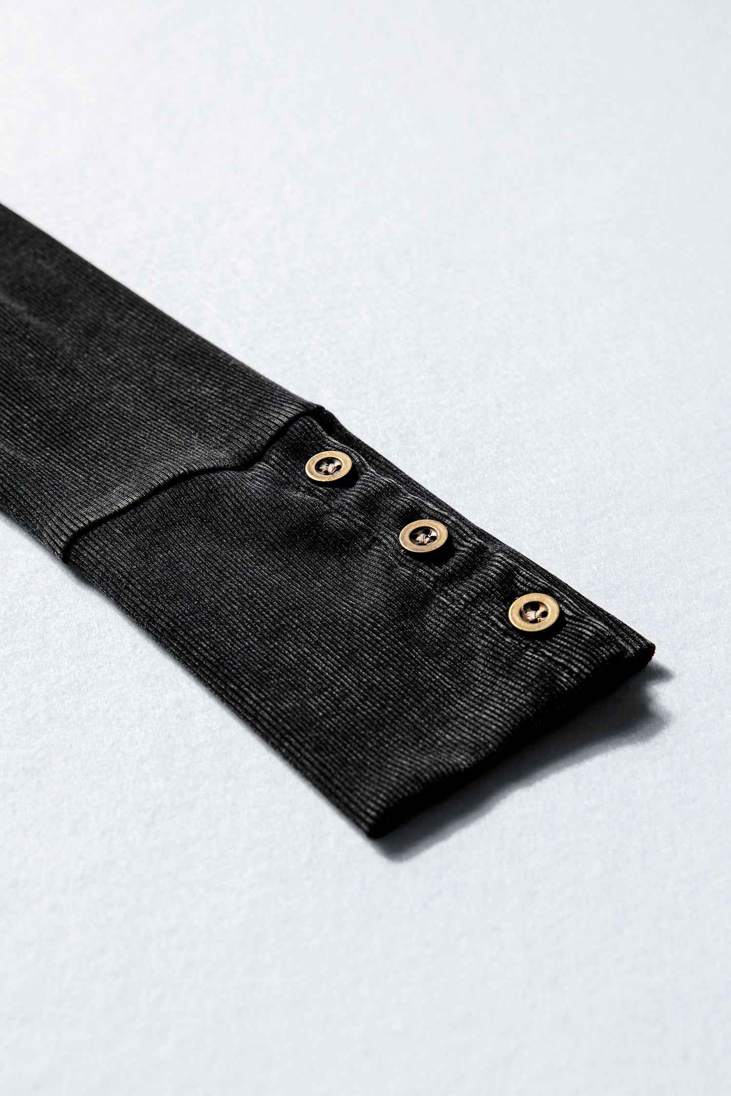 Burgundy Exposed Seam Ribbed Long Sleeve Top 7fee9b0de4bff3b3