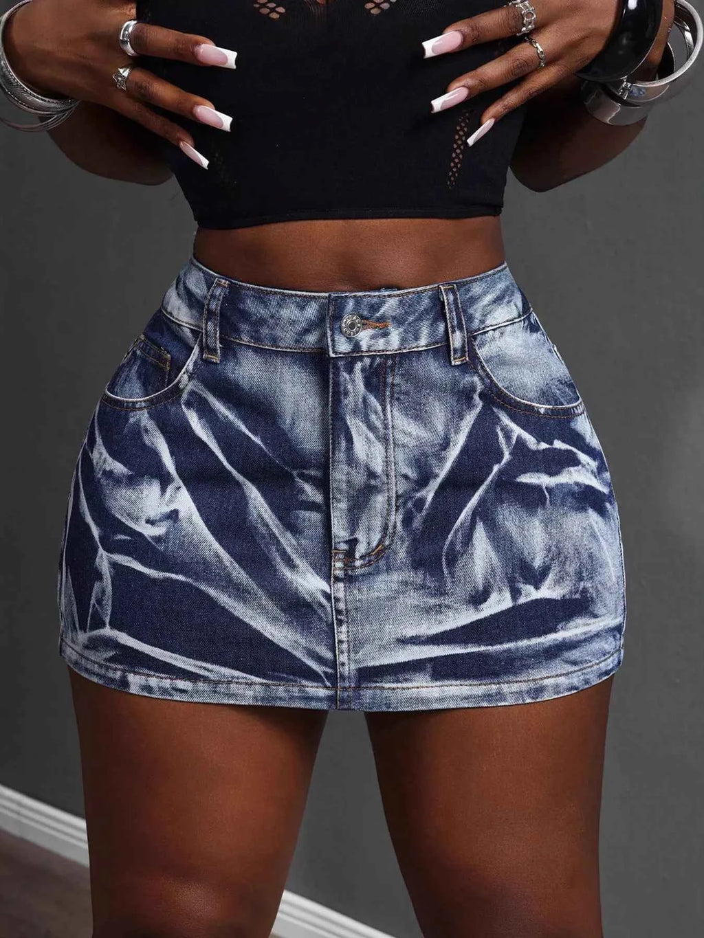 High Waist Denim Mini Skirt 8011cbf822d14c56ac39e74ccfce67cf-Max-Origin