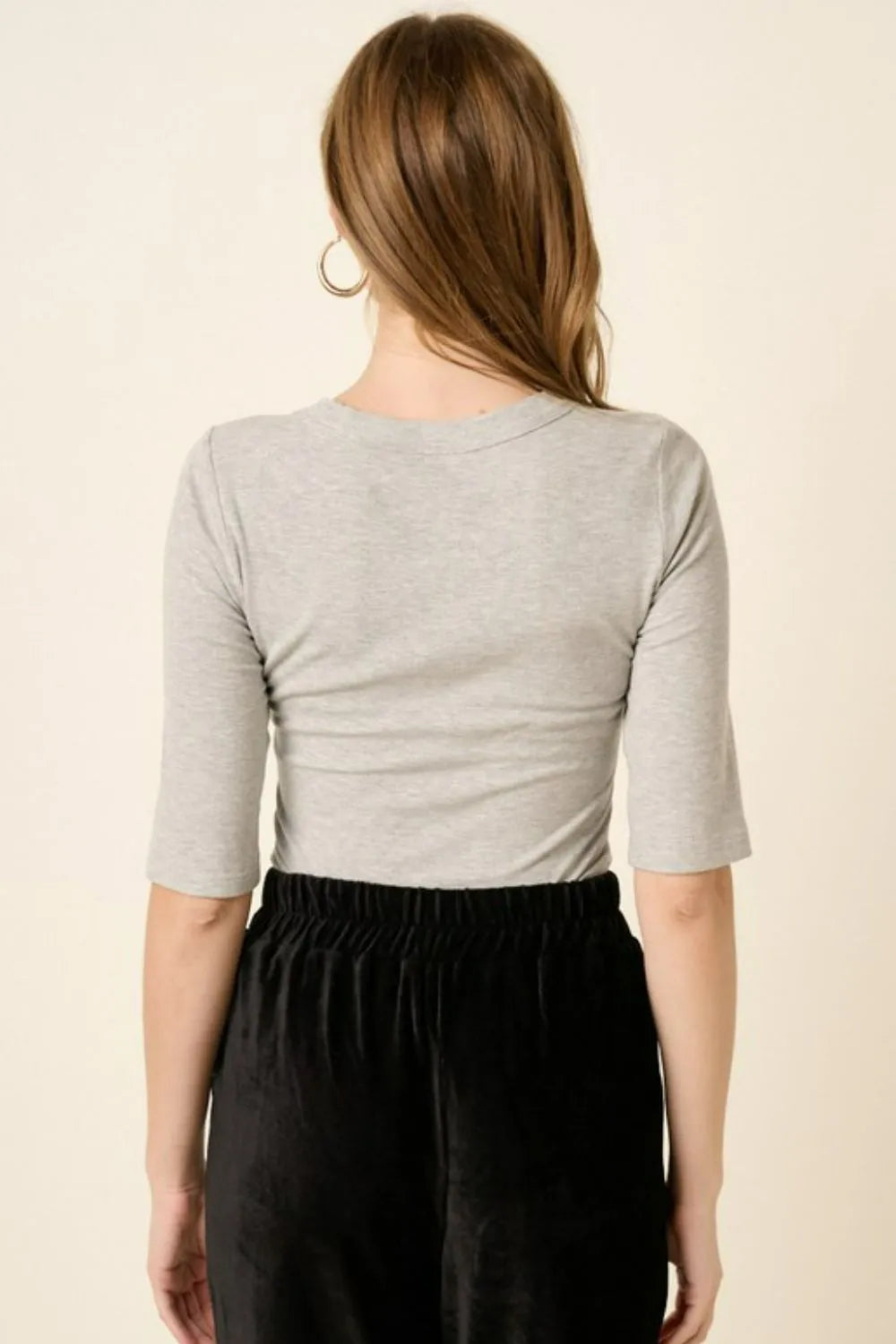 Mittoshop Round Neck Half Sleeve T-Shirt 80547471-0a76-4bd3-a793-227fa5af7ac9-Max