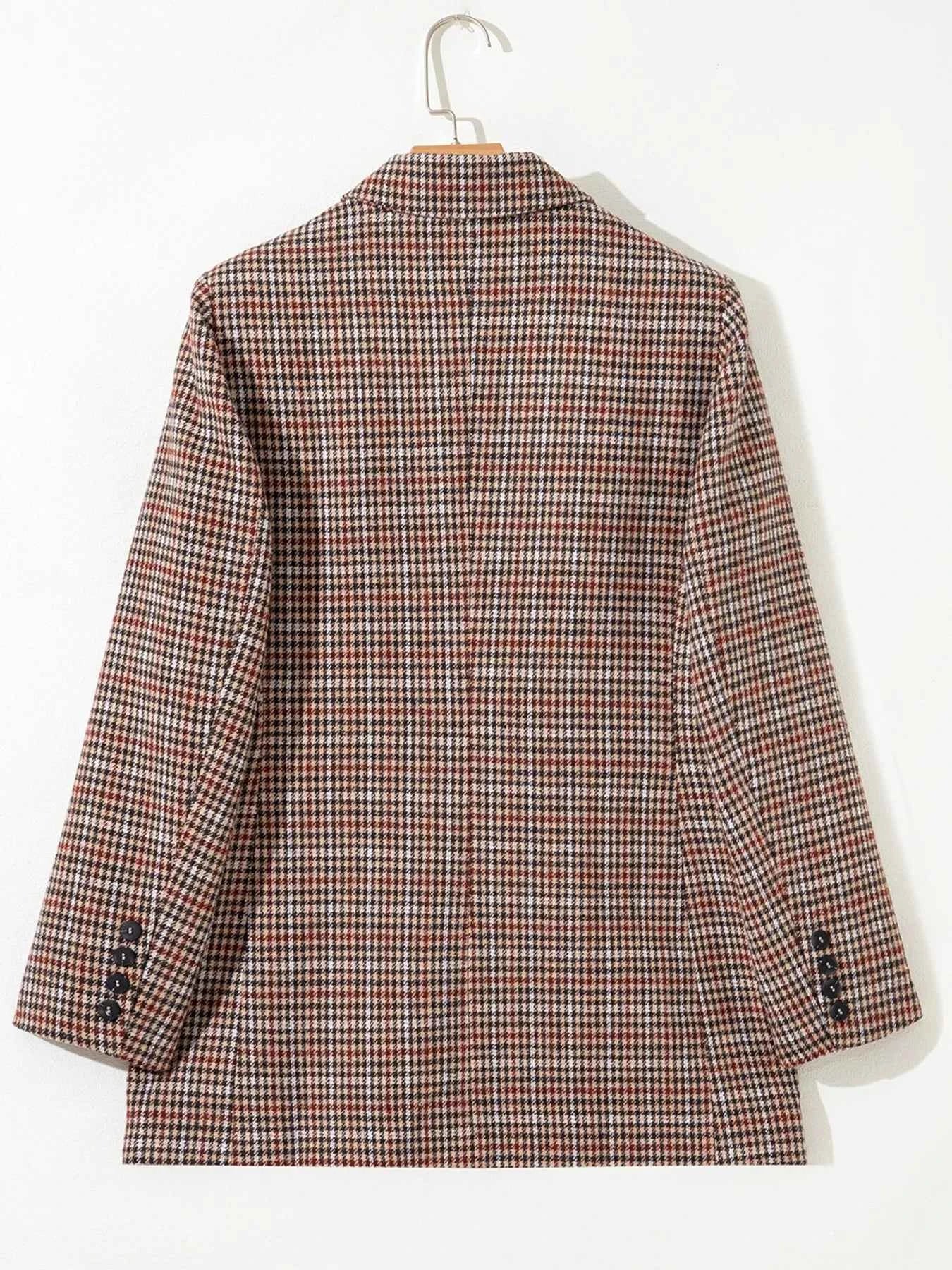 Houndstooth Lapel Collar Blazer 806554808a074af7b3b3dc36c72d7507-Max-Origin