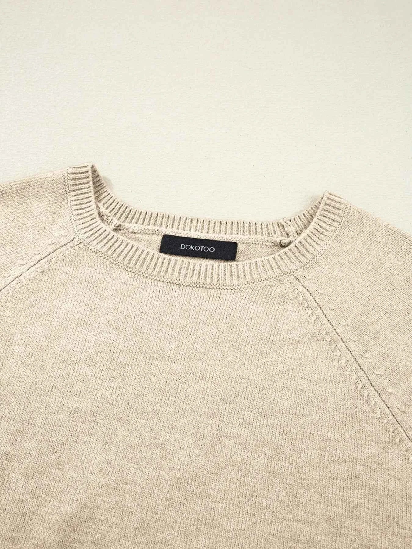 Crew Neck Long Sleeve Sweater 80664199-0cce-48f5-8cbb-977540e47be5-Max-Origin