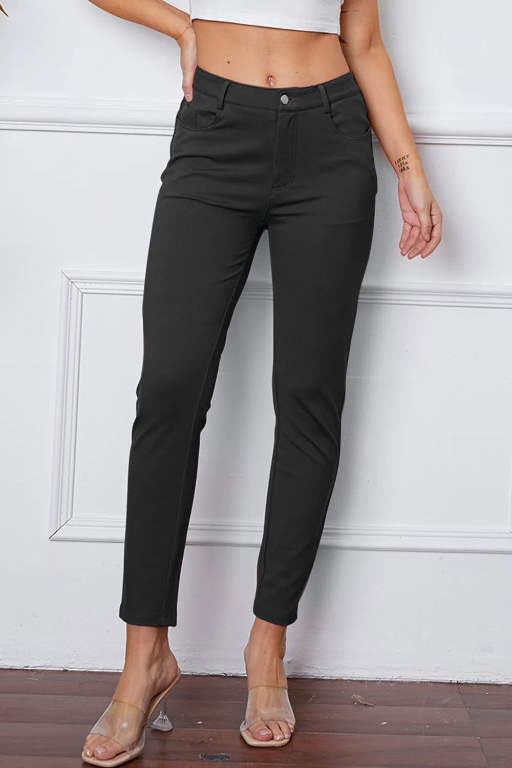 StretchyStitch Pants by Basic Bae Gray 80779dc7-f8f0-4a8f-8ae4-f5993b643c17-Max
