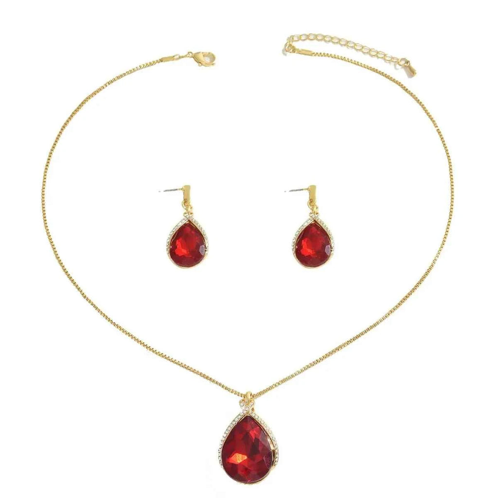 18K Gold-Plated Rhinestone Teardrop Necklace and Earrings Jewelry Set 807bcf56-e107-4d9e-814f-9b409d0140d2-Max-Origin