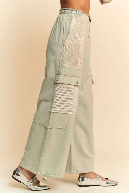 Lace Patchwork Bottom Opening Adjustable Pants 807e9bb859584069be0f1d00fd3ecda0-Max-Origin