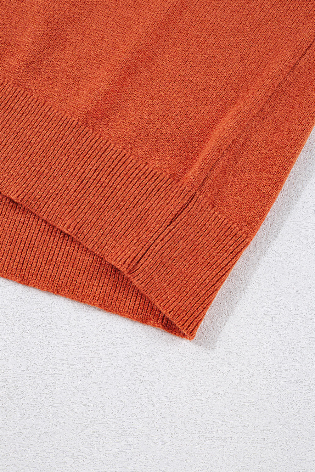 Orange Halloween Boo Drop Shoulder Knit Sweater 8084cdbfff64a3f4