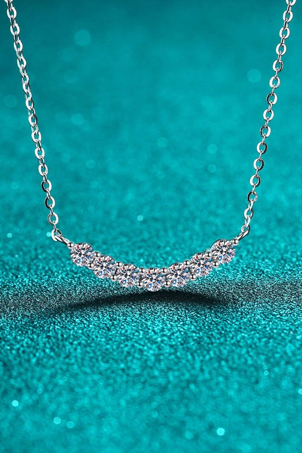 1.4 Carat Moissanite 925 Sterling Silver Necklace