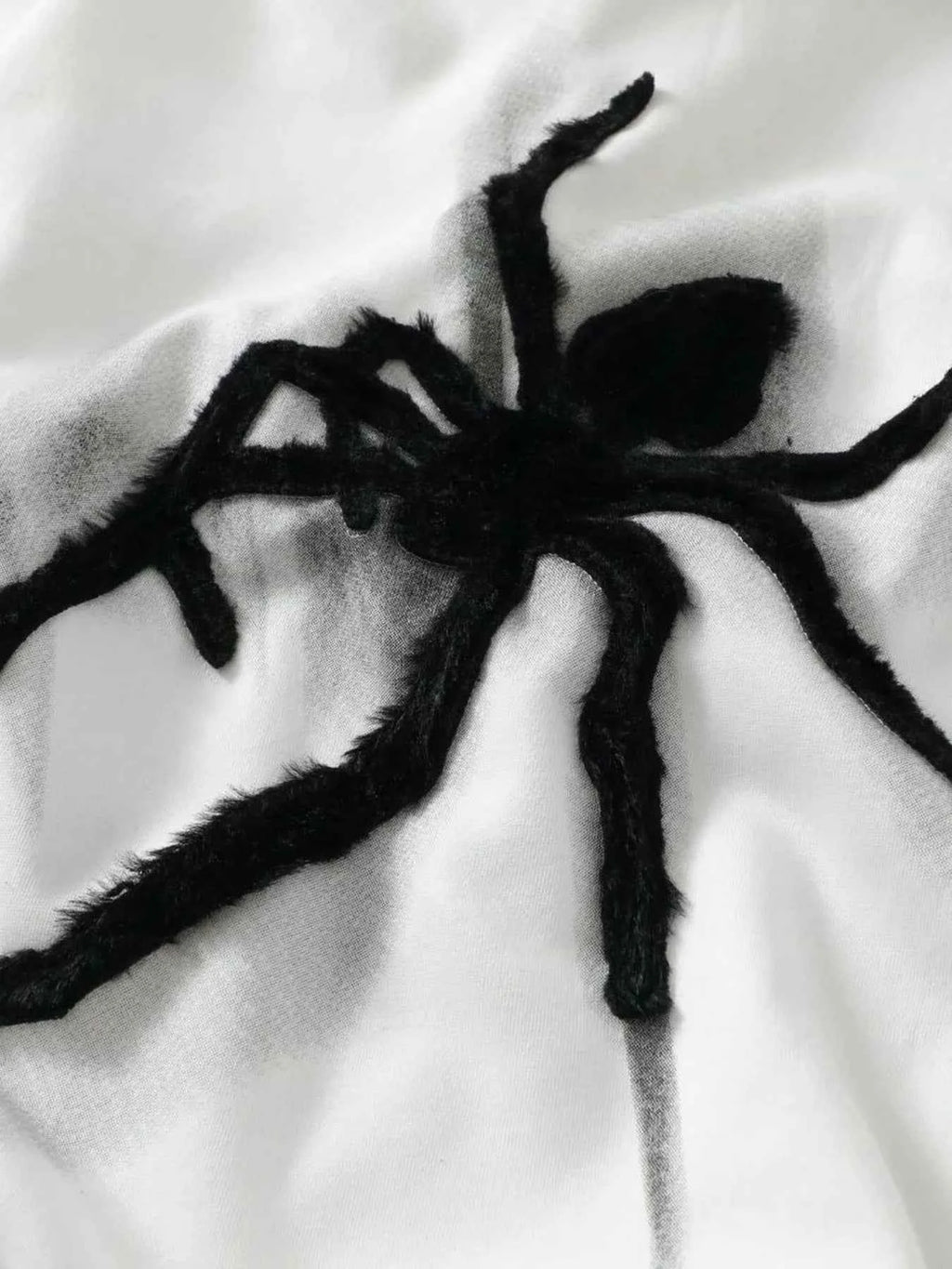 Men's Spider Graphic Oversized Hoodie with Side Button Details 80c5113677a04237b42c8feb32f1d5a4-Max-Origin