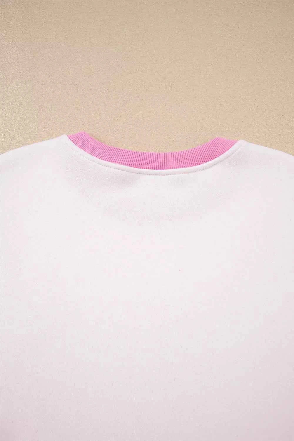 Color Block Sweatshirt and Elastic Waist Shorts Set 80f72511-b55f-4ce6-ac08-2b1aa5aa8cb3-Max-Origin