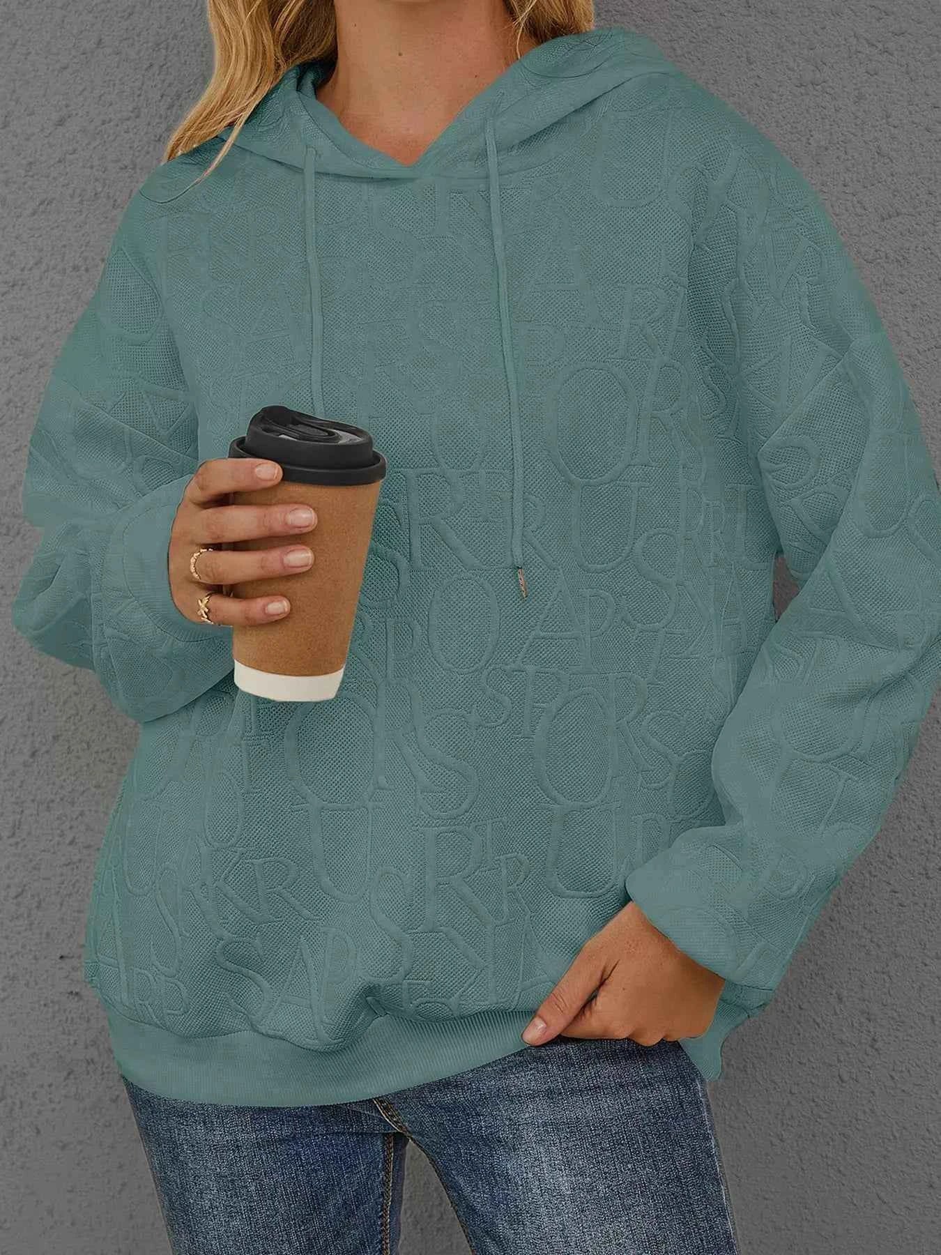 Full Size Embossed Lettering Casual Hoodie Plus Size 80f769d8363f4f27baa982036143e14f-Max-Origin