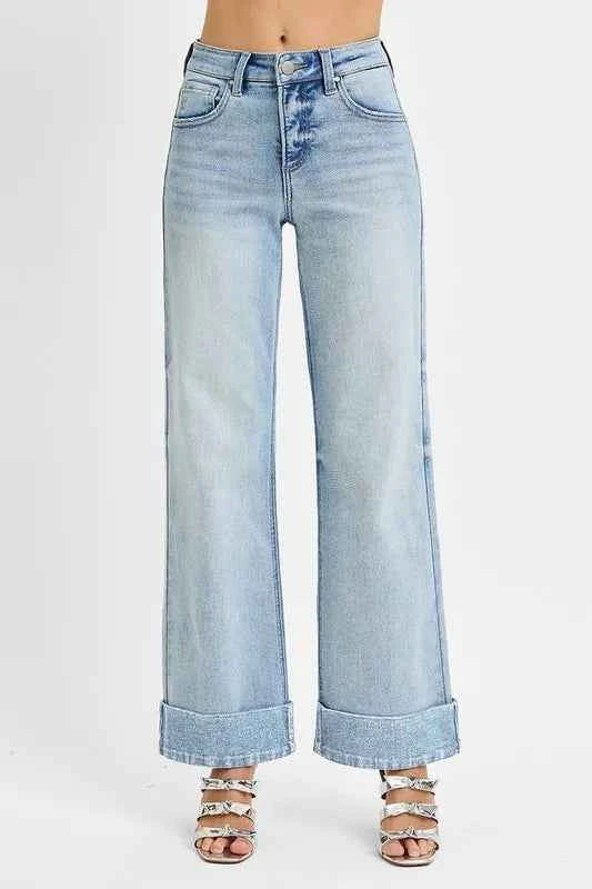 RISEN Full Size Tummy Control High Rise Ankle Wide Cuffed Jeans Plus Size Light 80fa6fd6-e3fe-4d9a-9679-faf2af2c4e68-Max-Origin