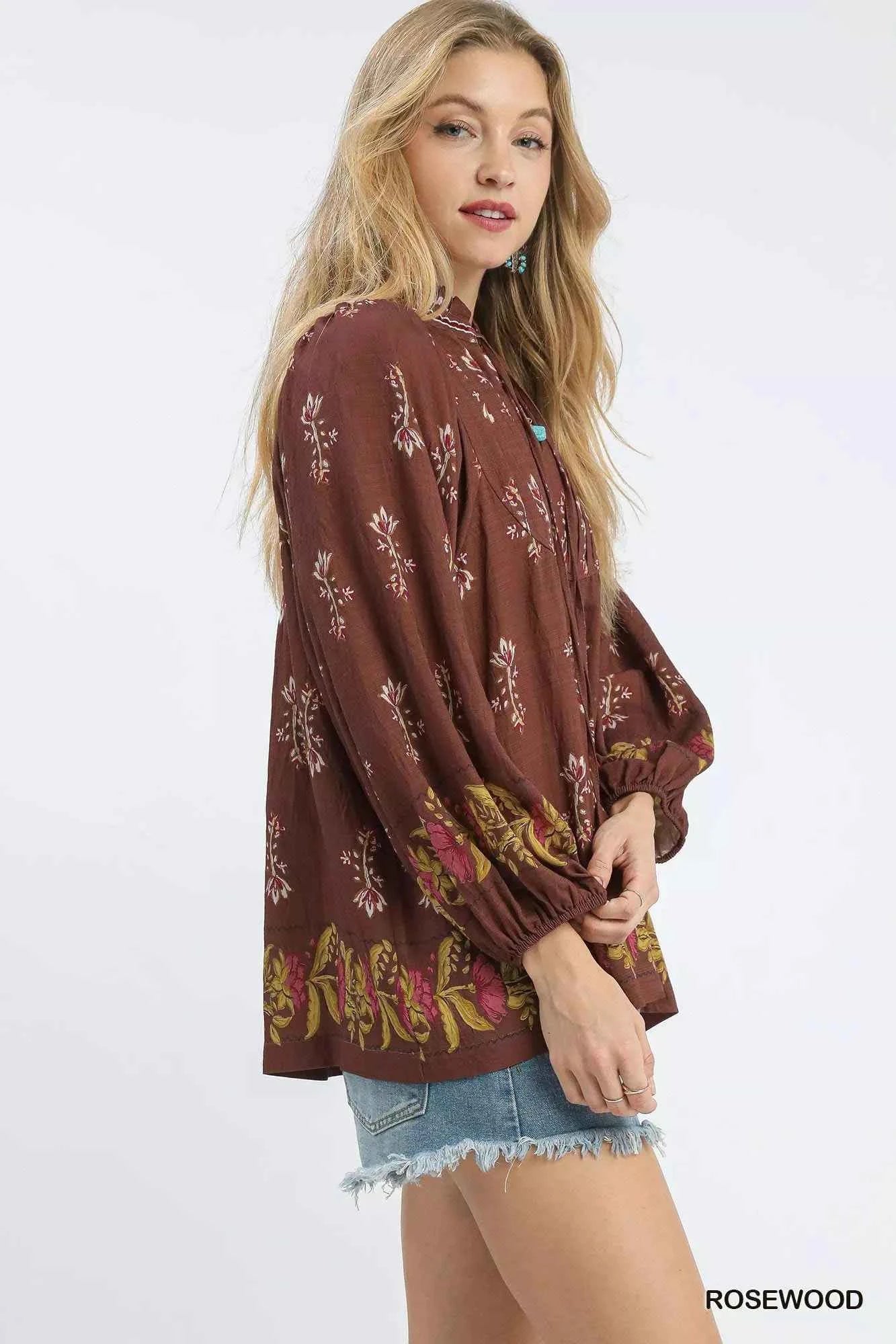 Umgee Floral Boho Peasant Blouse 810e4cbb-8cfd-4d35-9c0e-d36be44a384a-Max-Origin