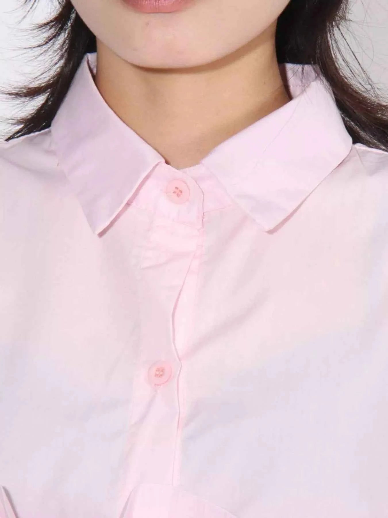 Ruffle Peplum Button-Down Shirt 8140ade3-e9eb-47f5-9ae9-c1e630a8e076-Max-Origin