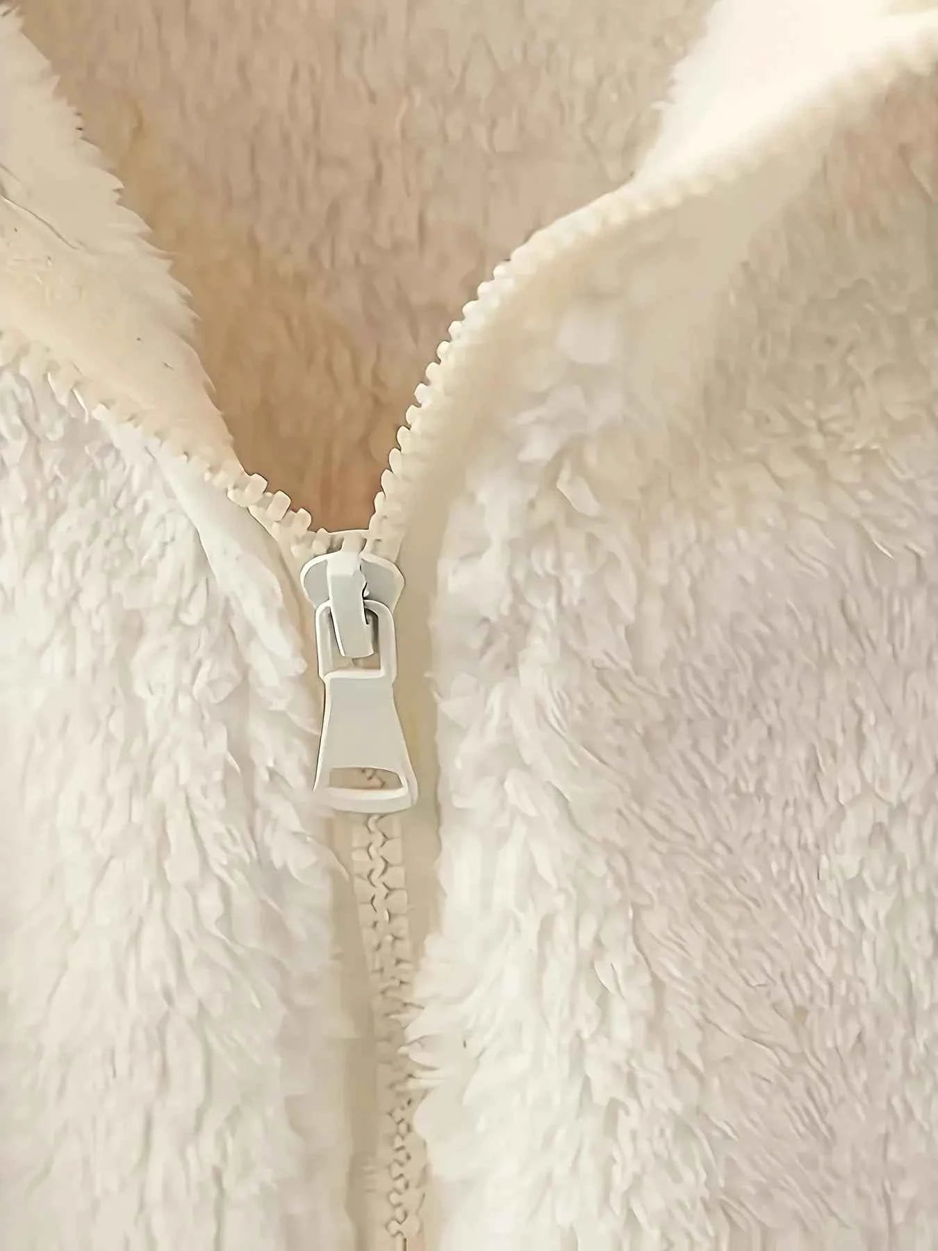 Fleece Long Sleeve Zip-Up Jacket