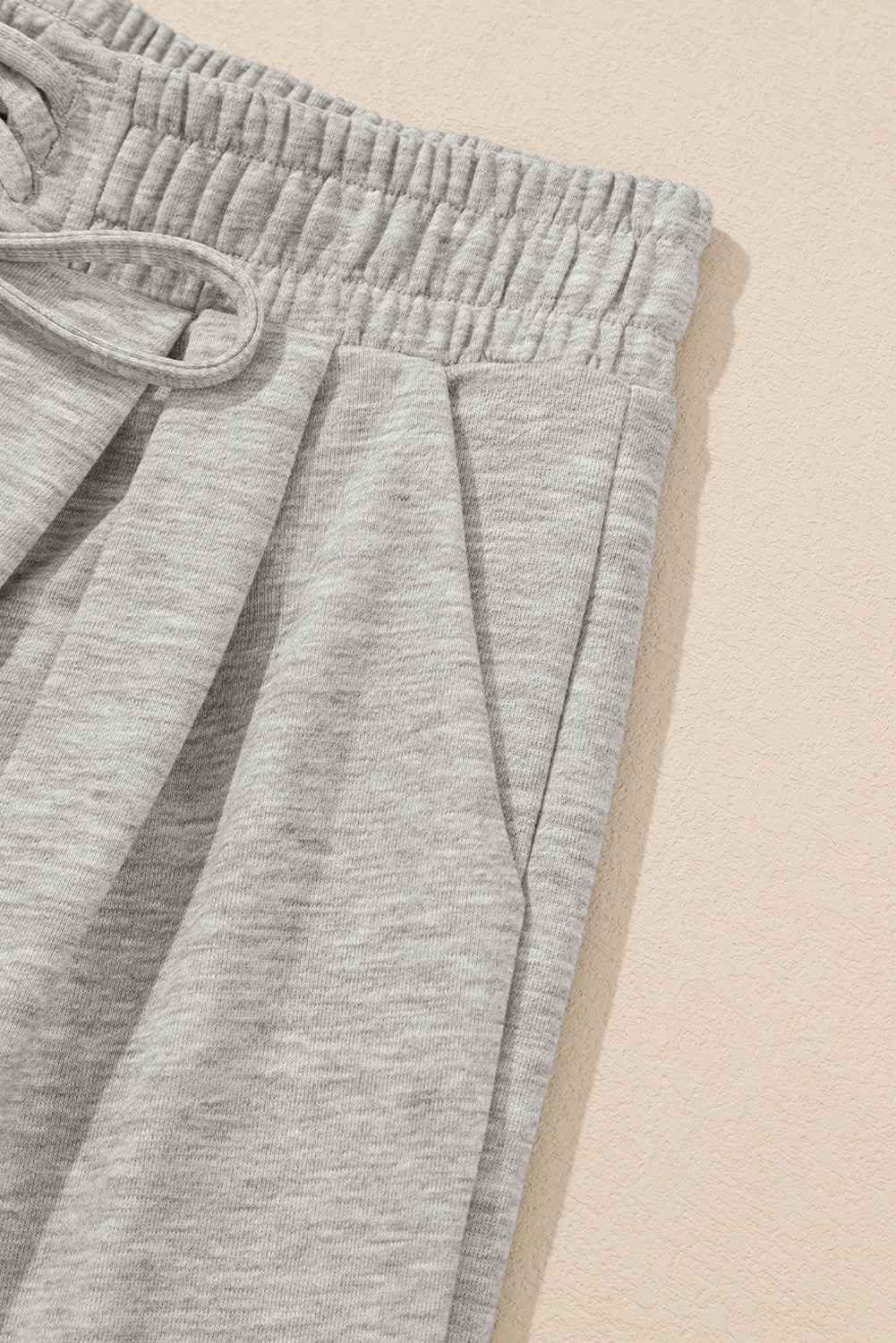 Dearlovers Black Tied Elastic High Waist Pleated Detail Solid Sweatpants 8167807119f08ac4