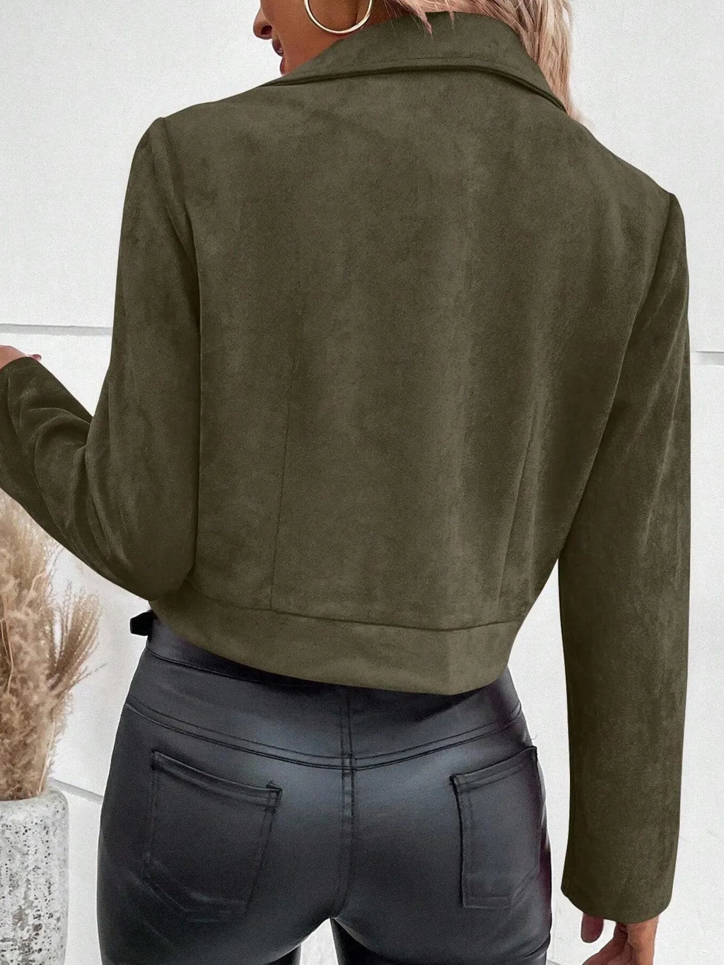 Zip Up Suede Cropped Moto Jacket 81860c4e8abd443cb08233980be8073f-Max-Origin