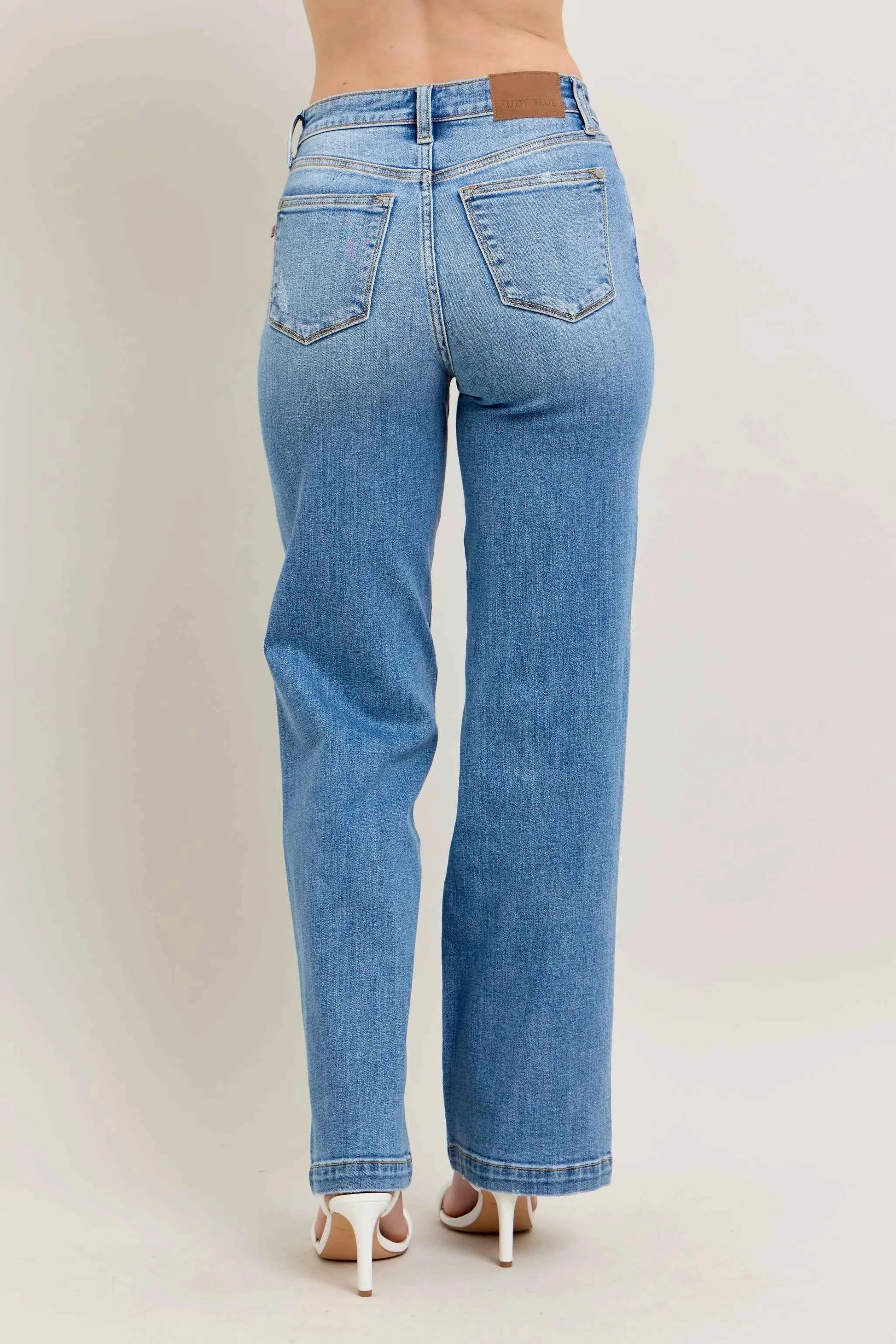 Judy Blue Full Size High Waist Straight Jeans Plus Size 81a1513324b34bdd8e07994afbb63479-Max-Origin