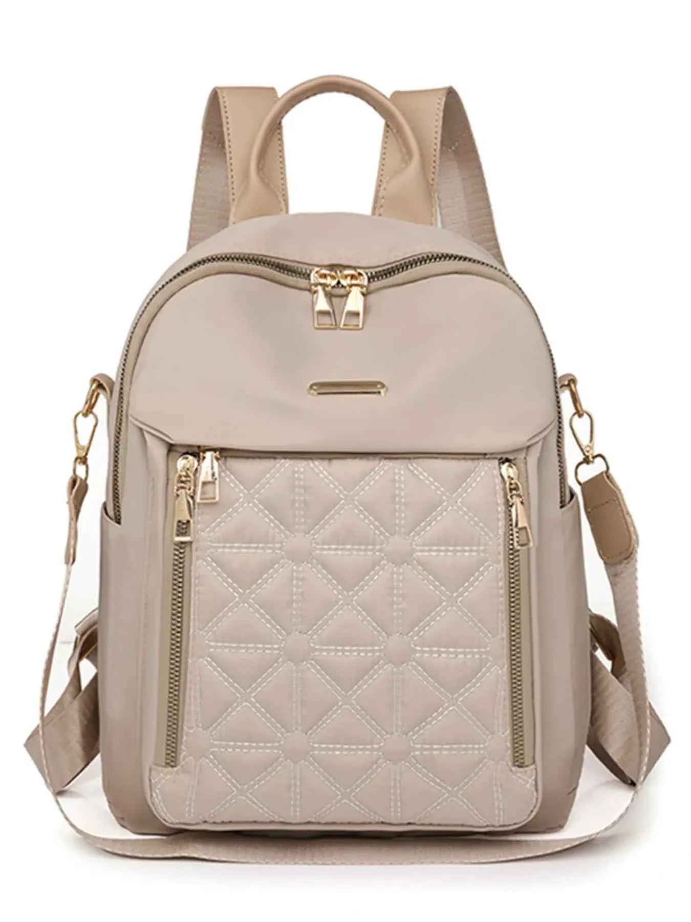 Quilted Oxford Cloth Backpack Bag 81ae5bfd62e74a88bfa891f8cc2bd836-Max-Origin