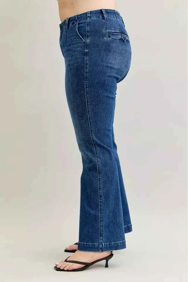 Judy Blue Full Size Mid Rise Bootcut Jeans with Welt Pockets Plus Size 81bdc669-fd1f-4a47-8558-b8cace99bd4f-Max-Origin
