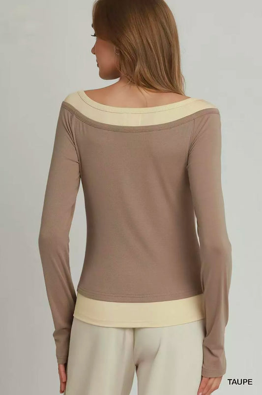 Layered Twofer Long Sleeve Top 81c72270-7634-4bf9-910c-6ed20381c7d7-Max-Origin