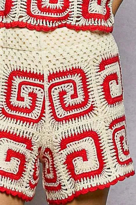 POL Crochet Patterned Shorts 81f34878-7f8f-403d-b7a3-08d69e8a91d6-Max-Origin