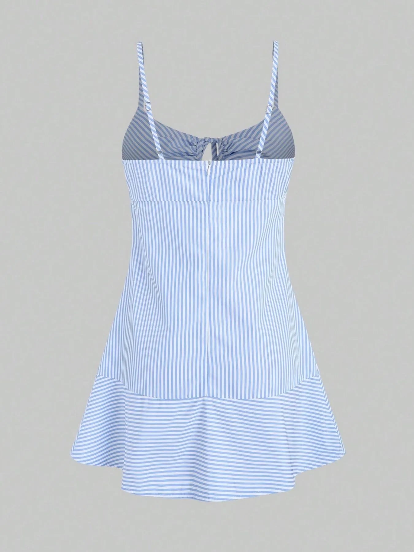 Striped Tie Front Cami Dress 81feaa7b-32df-4c0a-9027-4b9a8dd9d5b6-Max-Origin