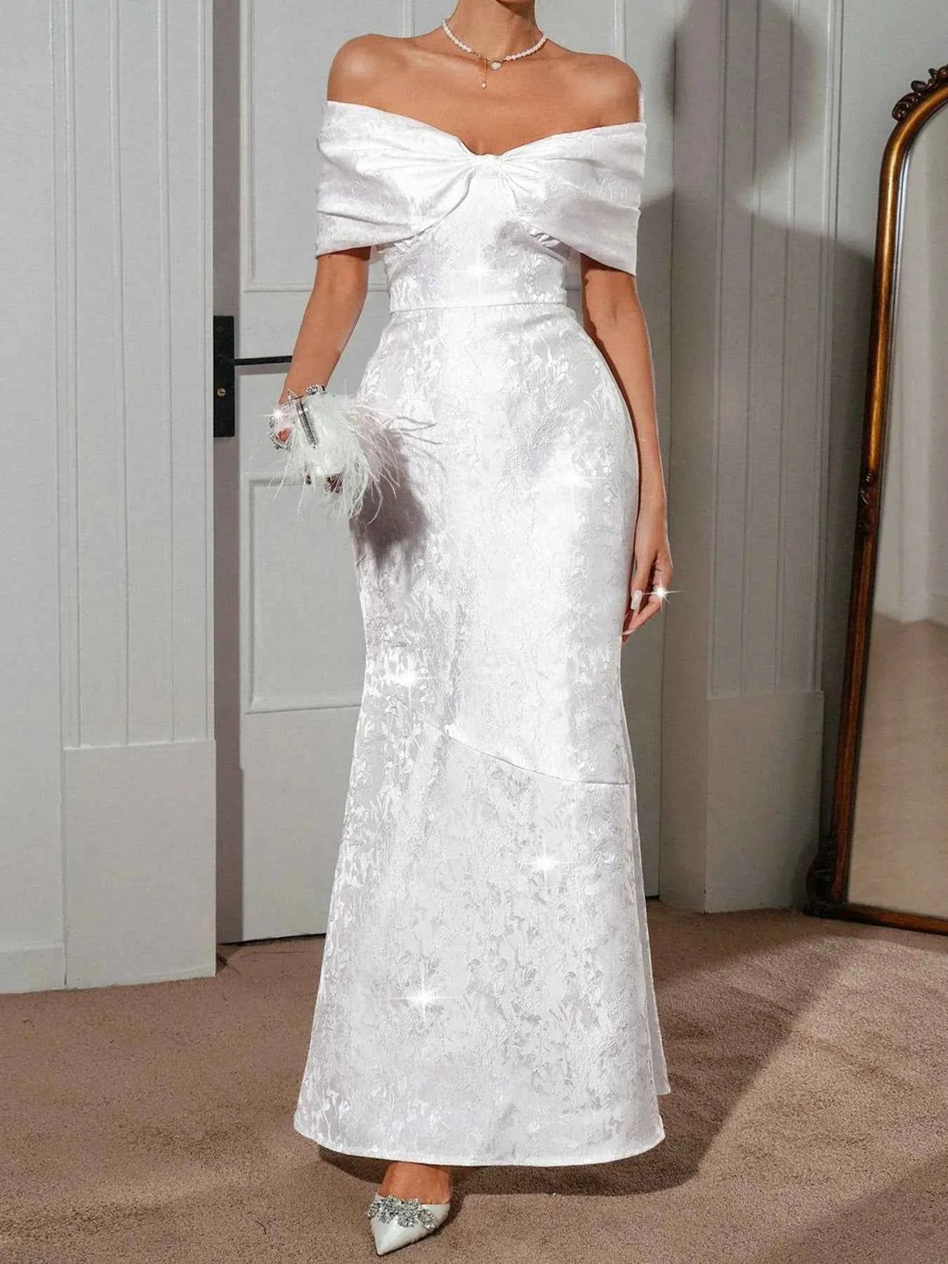 Bow Off-Shoulder Maxi Dress 8201934f-7a0e-4f5e-a0c6-4422af2d85f4-Max-Origin