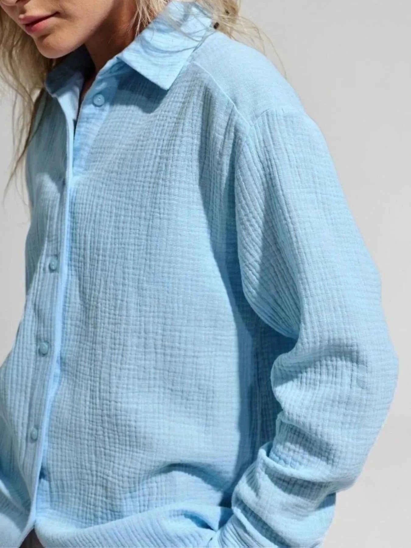 Button Up Long Sleeve Texture Shirt 822cd850-cfad-489a-9980-d244965cb130-Max-Origin