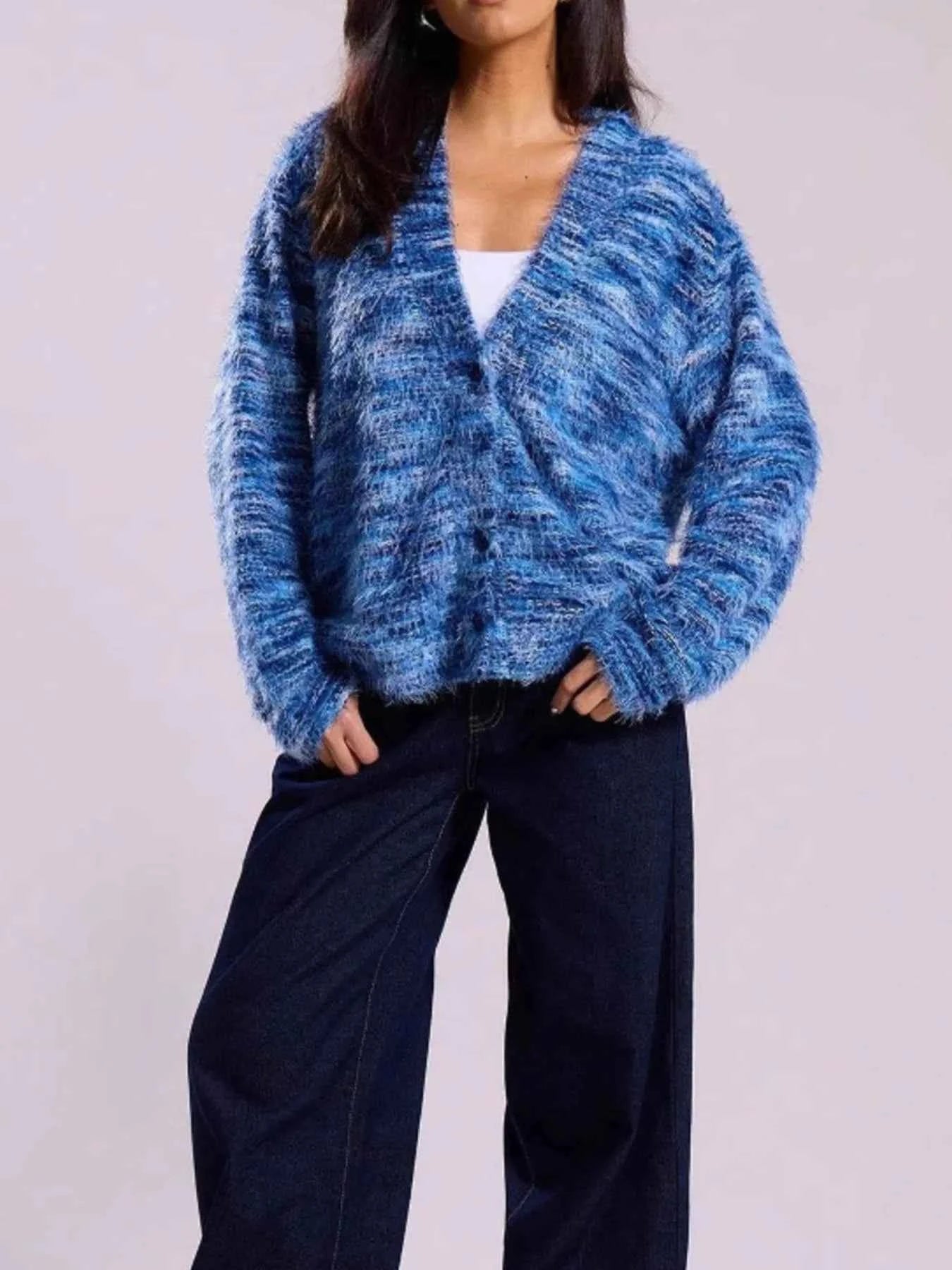 Fuzzy Button Down Chunky Cardigan 823aeb71-be80-4325-a7f0-62cfd60615e1-Max-Origin