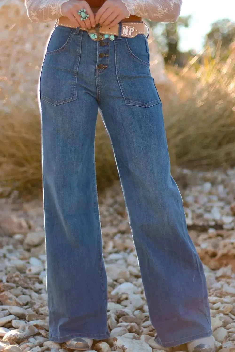 High-Waisted Wide-Leg Button-Front Jeans 8266aadf-7346-48e6-938f-1a73396048b1-Max-Origin