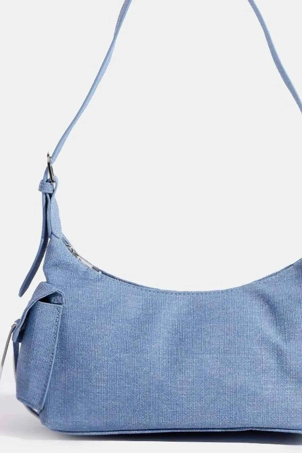 Fame Braided Accent Double Pocket Shoulder Bag 82cb519f-d332-49aa-b24e-90180b4d9e06-Max-Origin