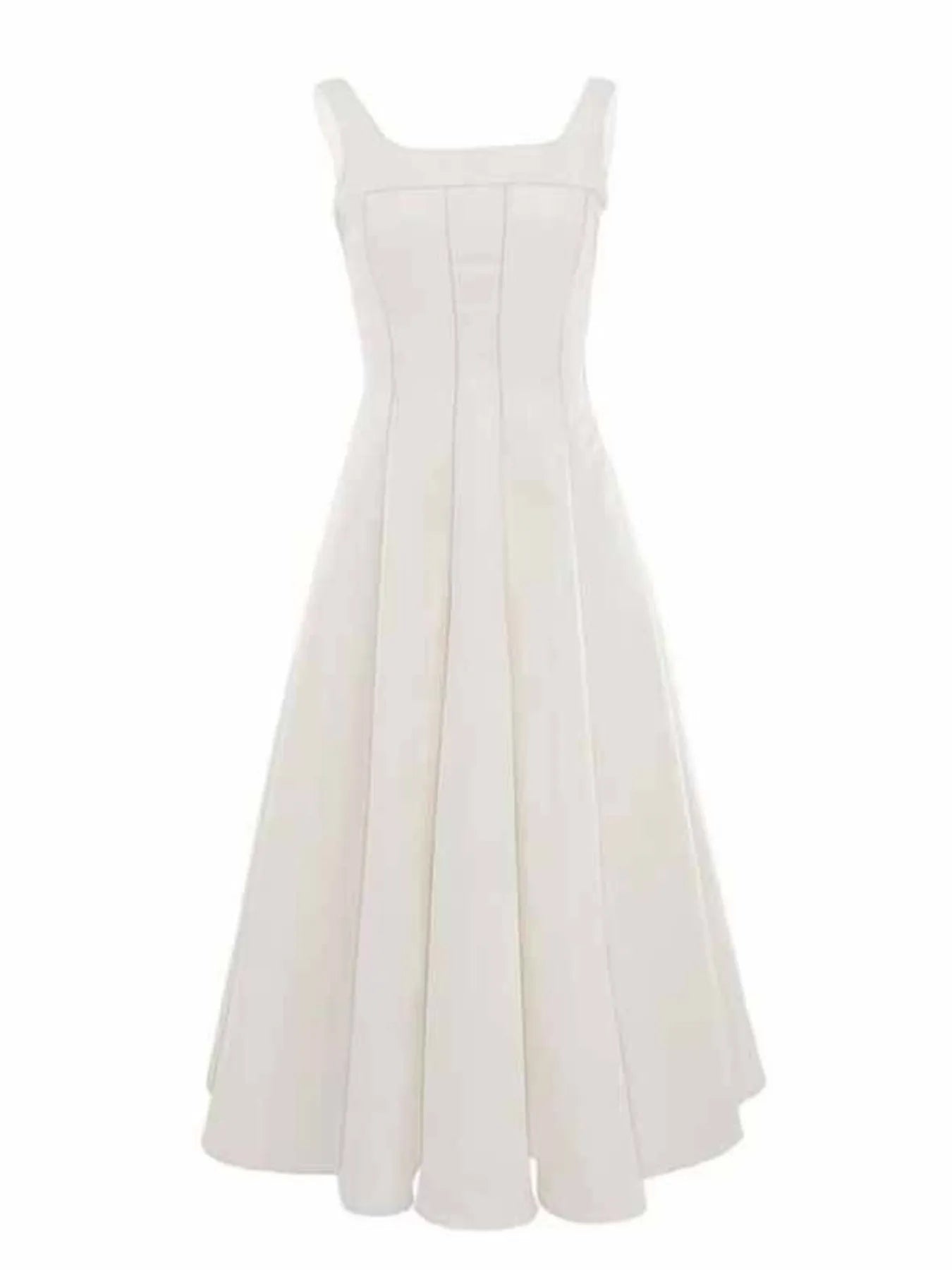 A-Line Silhouette Midi Sleeveless Dress 82e1dcd1-9097-4387-beb2-81b65bf21b77-Max-Origin