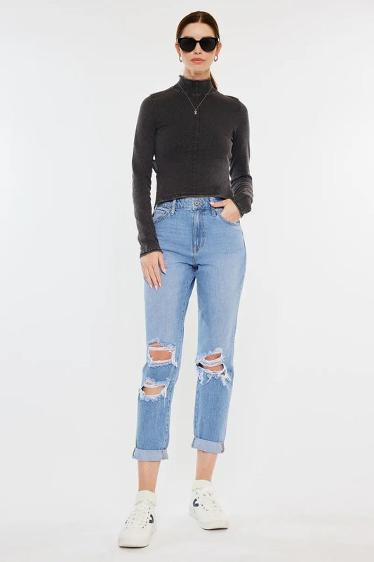 High Rise Distressed Mom Jeans 82f12ca51daf4d16a9268980ff0dfb03-Max-Origin