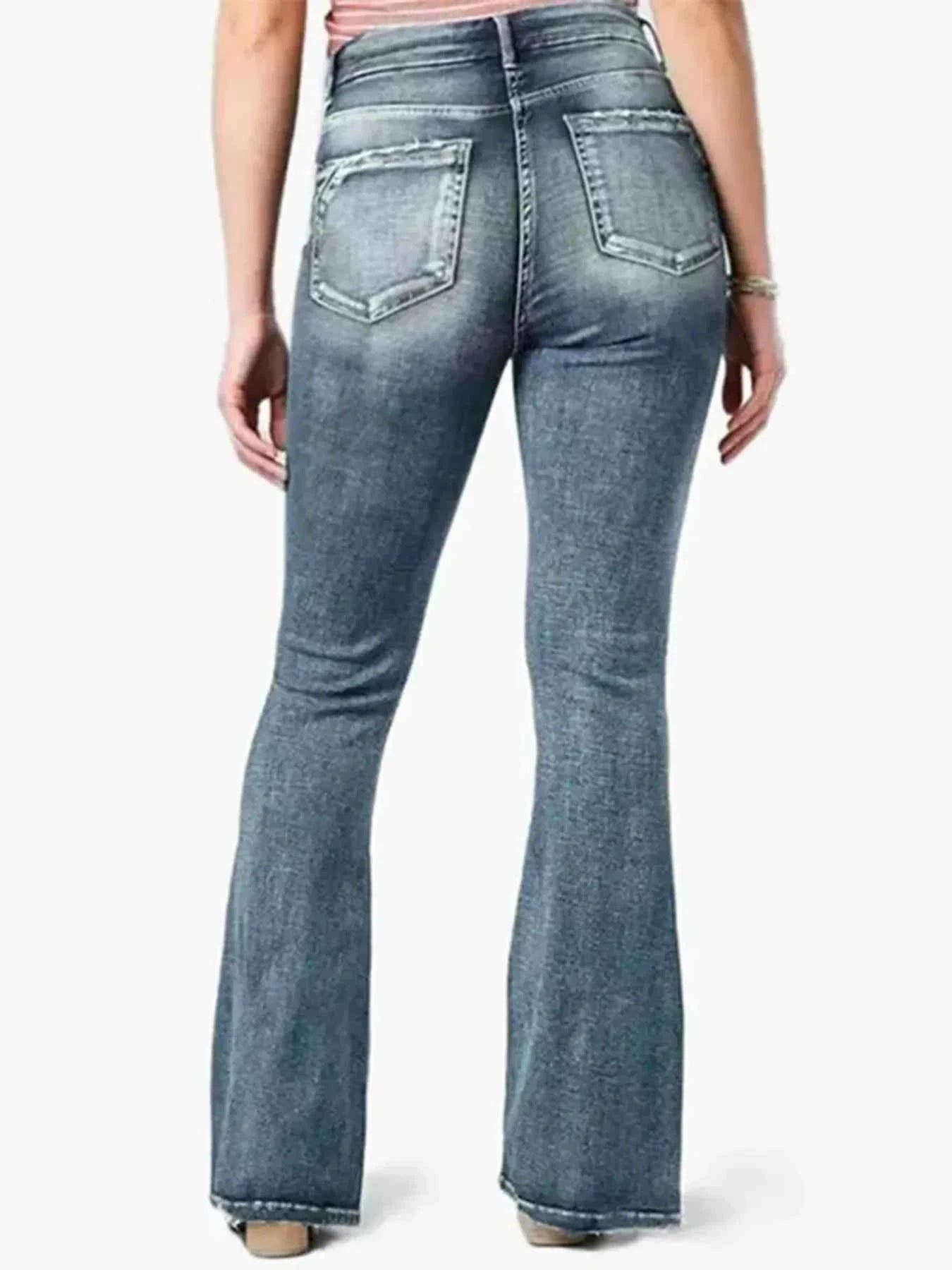 Full Size Vintage Wash Flare Jeans Plus Size 82fda3a66cb143988c25d5d772bf2587-Max-Origin