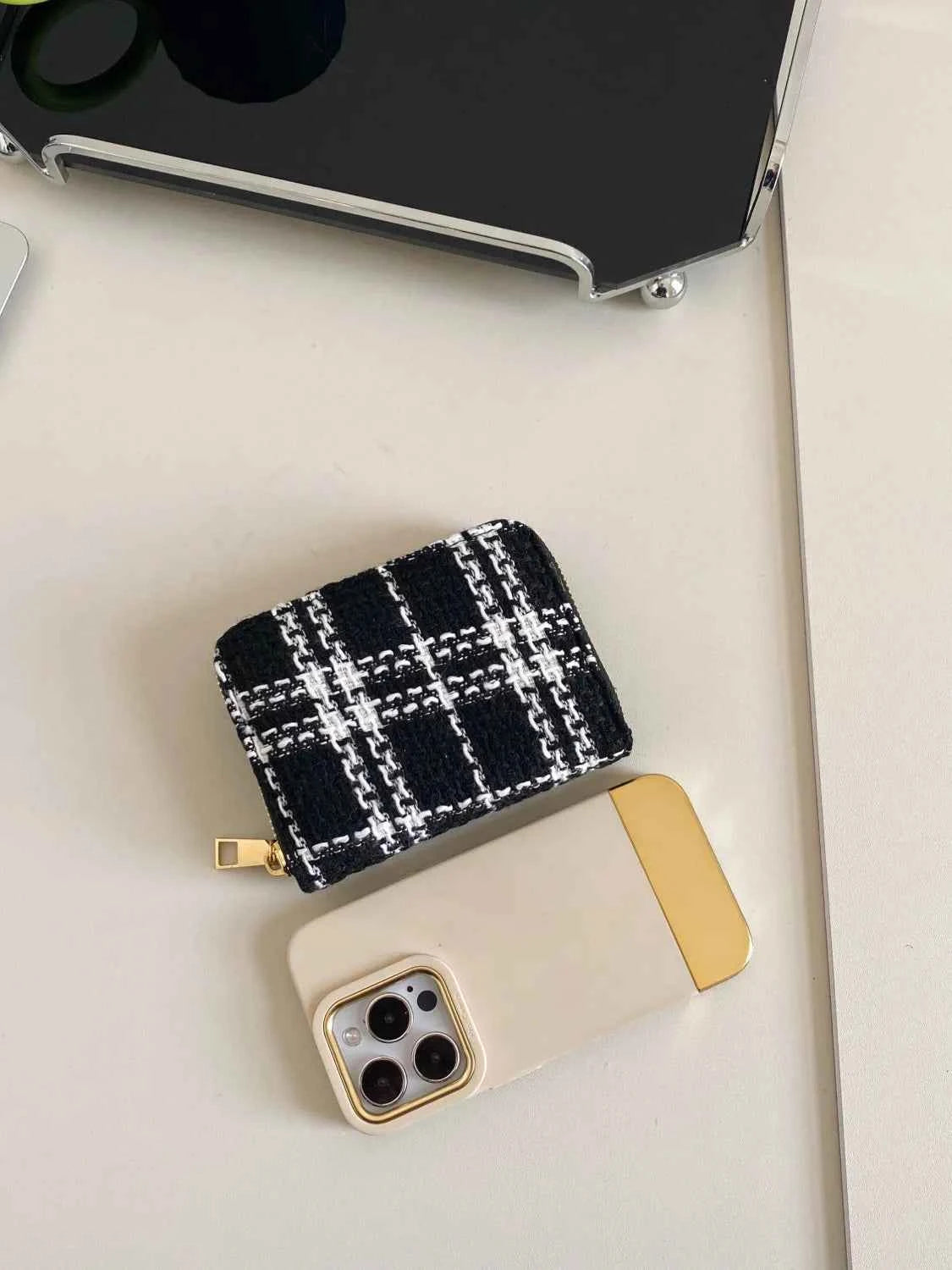Plaid Polyester Card Case 831d5b87-a10a-4e07-93c9-2ae3d0162ff5-Max-Origin