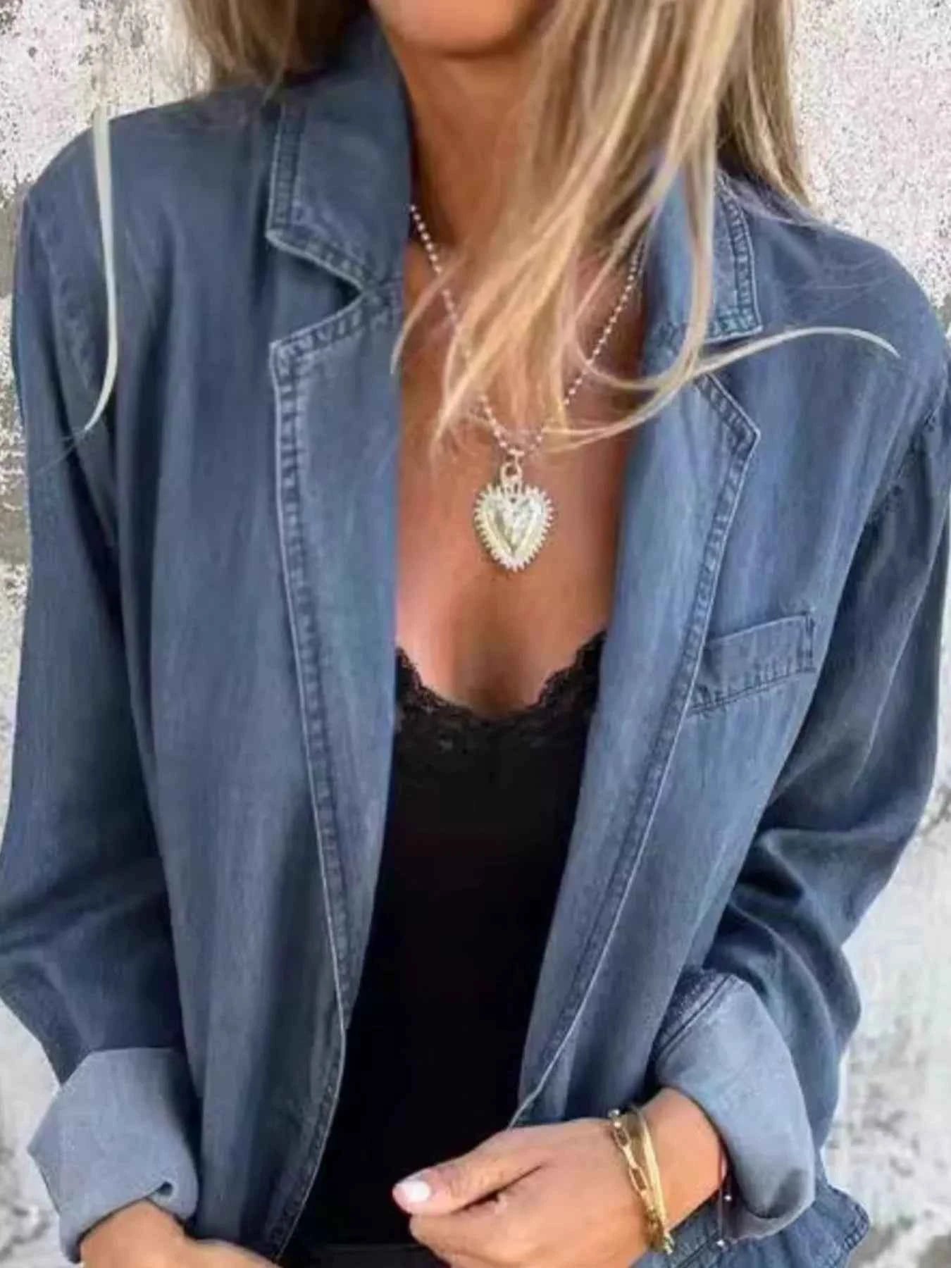 Full Size Button Down Denim Blazer Plus Size 833c8f56-94b2-4cfa-b716-ac1995e62081-Max-Origin