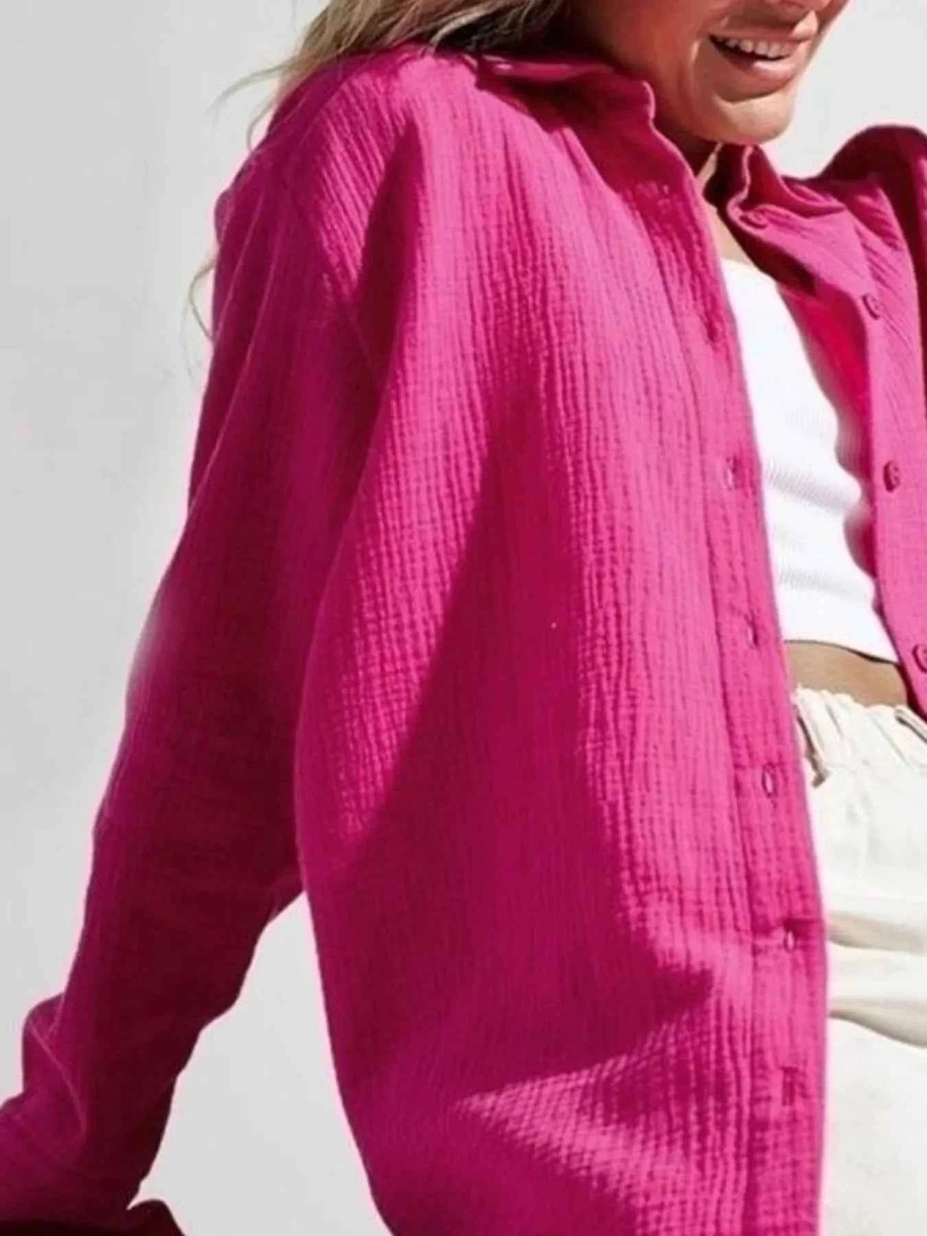 Button Up Long Sleeve Texture Shirt 8360973e-5e6e-4c06-84f7-3503aa848f2a-Max-Origin