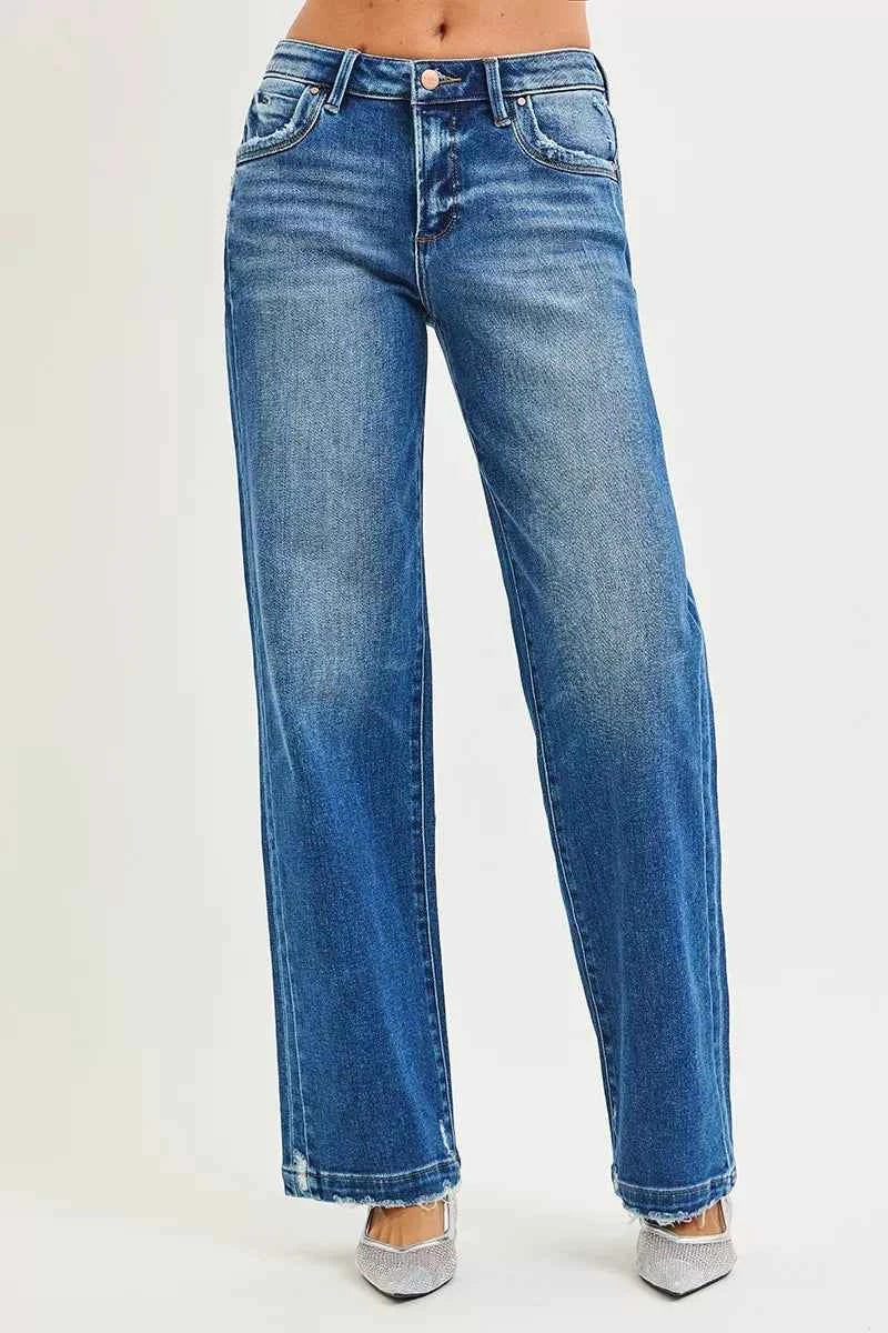 RISEN Full Size Slouchy Baggy Jeans Pocket Side Seam Detail Plus Size 837c94e75ea3443b97e7ae181035e25e-Max-Origin
