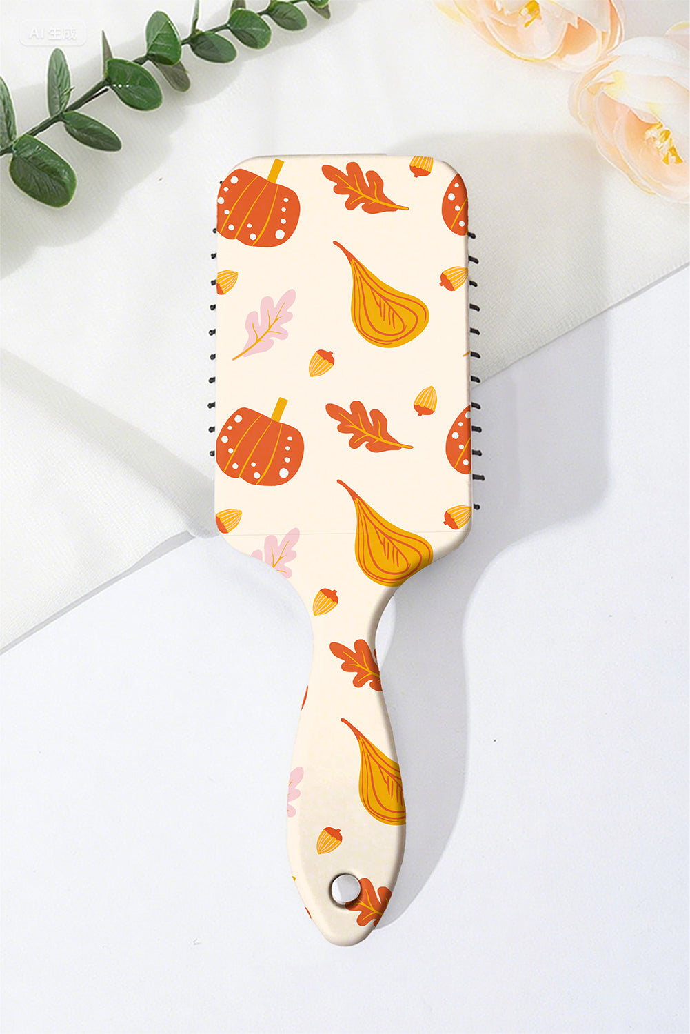 Grapefruit Orange Pumpkin Fall Vibe Print Air Cushion Comb 83c0b20ca8a67103