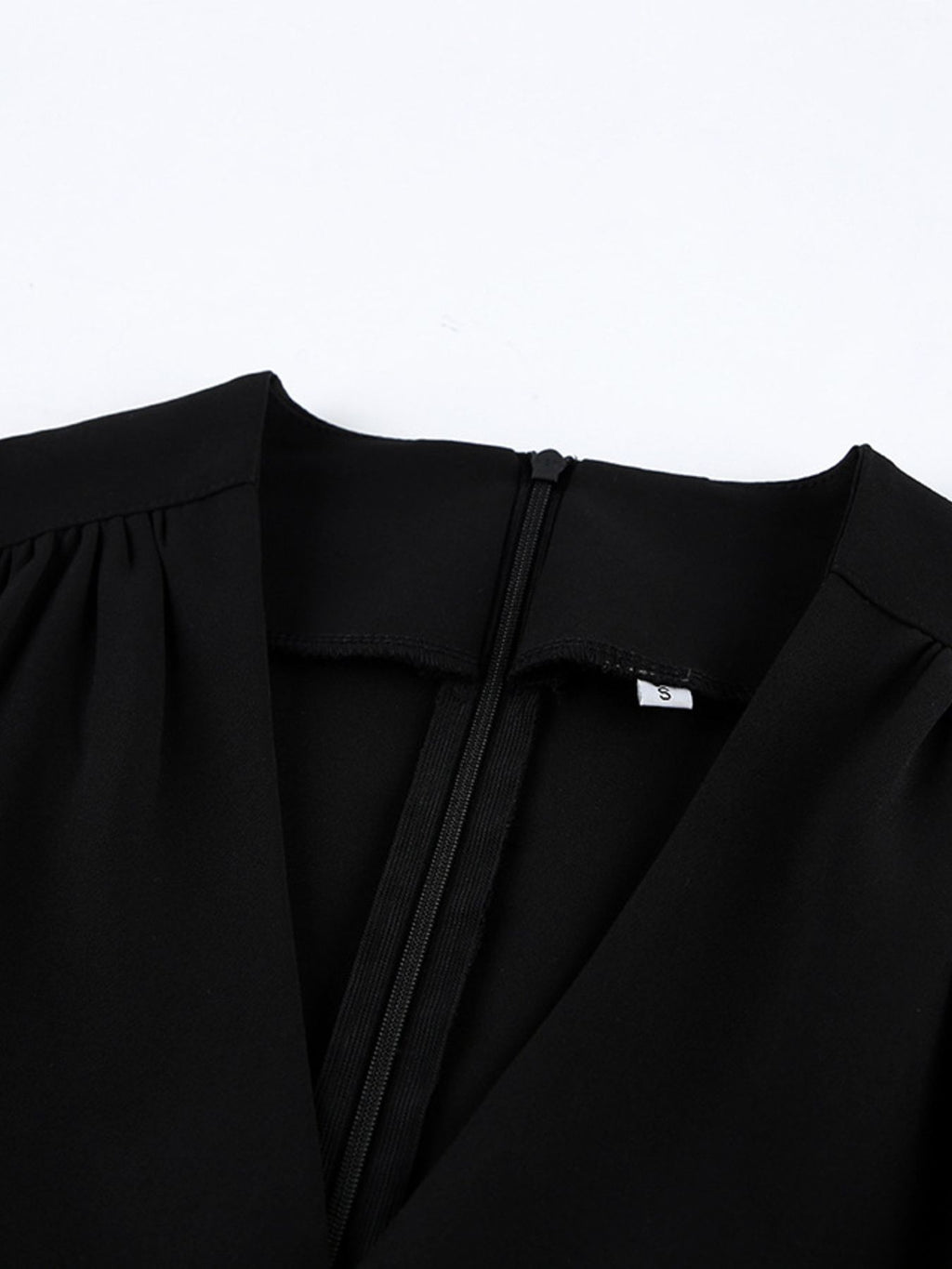 Ruched Surplice Long Sleeve Dress 83ca5a8b-3afa-4fef-9b5f-6623cafb85db-Max