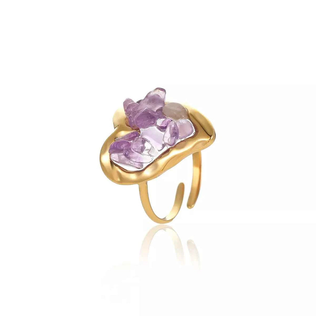 18K Gold-Plated Heart-Shaped Ring 84080d28-ae45-4bb1-9dd3-cb1239695b32-Max-Origin