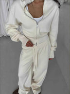 Zip-Up Outerwear and Drawstring Pants Set 8420cb0462d2467ab7b819d8e8921657-Max-Origin