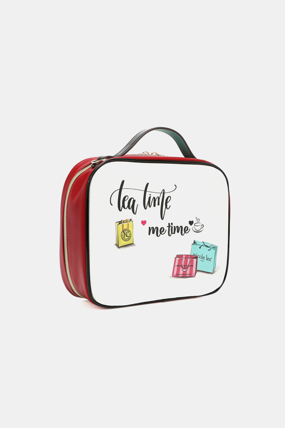 Nicole Lee USA Printed Handbag with Three Pouches 8429218ff1e2460f9f18ae7445603c78-Max